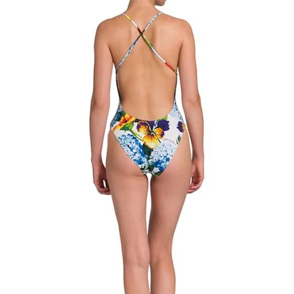 DOLCE&GABBANA Floral One-Piece Swimsuit - Picture 2 of 10